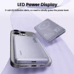 Toocki Magenetic PowerBank 10000mAh 15W Wireless Charging for Magsafe PD 20W Extenal Battery for iPhone 17 16 15 14 13 Pro Max - Image 6