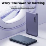 Toocki Magenetic PowerBank 10000mAh 15W Wireless Charging for Magsafe PD 20W Extenal Battery for iPhone 17 16 15 14 13 Pro Max - Image 5