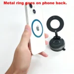 Magnetic Suction Cup Phone Mount for Magsafe 360° Adjustable Magnetic Car Phone Holder Pocket Size Foldable Car Mount - Image 18