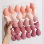 7piece/18piece makeup sponge set, suitable for liquid BB cream powder application, makeup egg dry wet dual-use powder puff - Image 8