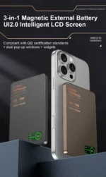 QI 2.1 Magnetic Powerbank Wireless Fast Charing Spare Portable External Battery for iPhone 12-17 Pro Watch Airpods 5000/10000mAh - Image 10