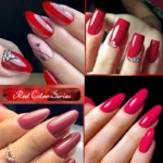 MEET ACROSS 7ml Wine Red Gel Nail Polish Long-Lasting French Style Gel Nail Supplies For Manicure DIY Design Nail Art Varnish - Image 14