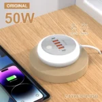 50W Power Strip Multi Port USB C Socket Type C Fast Charging Wall Charger USB Adapter For iPhone12 13 Quick Mobile Phone Charger - Image 16