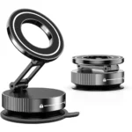 Magnetic Suction Cup Phone Mount for Magsafe 360° Adjustable Magnetic Car Phone Holder Pocket Size Foldable Car Mount - Image 7
