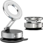 Magnetic Suction Cup Phone Mount for Magsafe 360° Adjustable Magnetic Car Phone Holder Pocket Size Foldable Car Mount - Image 8