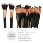 3/13/22pcs Professional Makeup Brushes Tools Set Make Up Brush Tools Kits for Eyeshadow Eyeliner Cosmetics Brushes Maquiagem - Image 11