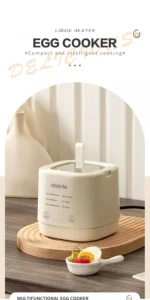 Electric Egg Cooker Multi-Functional Household Egg Cooker High Capacity Soft Medium Hard-Boiled Egg Cooker Egg Custard Steamer - Image 8
