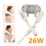 Foreverlily 26W Neck And Shoulder Massager Wireless Shoulder And Back Kneading Massage Shawl Trapezius Neck Cervical masajeador - Image 9
