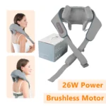 Foreverlily 26W Neck And Shoulder Massager Wireless Shoulder And Back Kneading Massage Shawl Trapezius Neck Cervical masajeador - Image 14