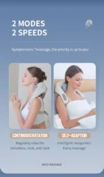 Foreverlily 26W Neck And Shoulder Massager Wireless Shoulder And Back Kneading Massage Shawl Trapezius Neck Cervical masajeador - Image 26