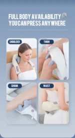 Foreverlily 26W Neck And Shoulder Massager Wireless Shoulder And Back Kneading Massage Shawl Trapezius Neck Cervical masajeador - Image 29