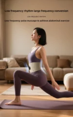 Waist protection belt EMS pulse full combustion waist and abdomen massage micro current hot compress exercise sweating massager - Image 12