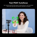4K Webcam 1080P 60fps Web Camera EMEET C60E 4K Binocular USB Camera With RGB Light for Streaming/Gamer Video Camera for Computer - Image 13