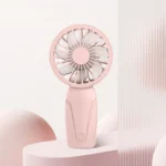 Portable Handheld Small Fan ABS Lightweight Cute Appearance USB Rechargeable Mini Fan for On Go Cooling Portable Mini Pocket Fan - Image 8