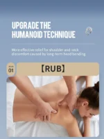 Foreverlily 26W Neck And Shoulder Massager Wireless Shoulder And Back Kneading Massage Shawl Trapezius Neck Cervical masajeador - Image 23
