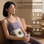 Waist protection belt EMS pulse full combustion waist and abdomen massage micro current hot compress exercise sweating massager - Image 3