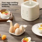 Electric Egg Cooker Multi-Functional Household Egg Cooker High Capacity Soft Medium Hard-Boiled Egg Cooker Egg Custard Steamer - Image 6